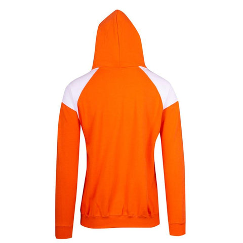 Mens Shoulder Contrast Zip Hoodie