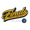 Express Gold Script Finals Basketball Logo